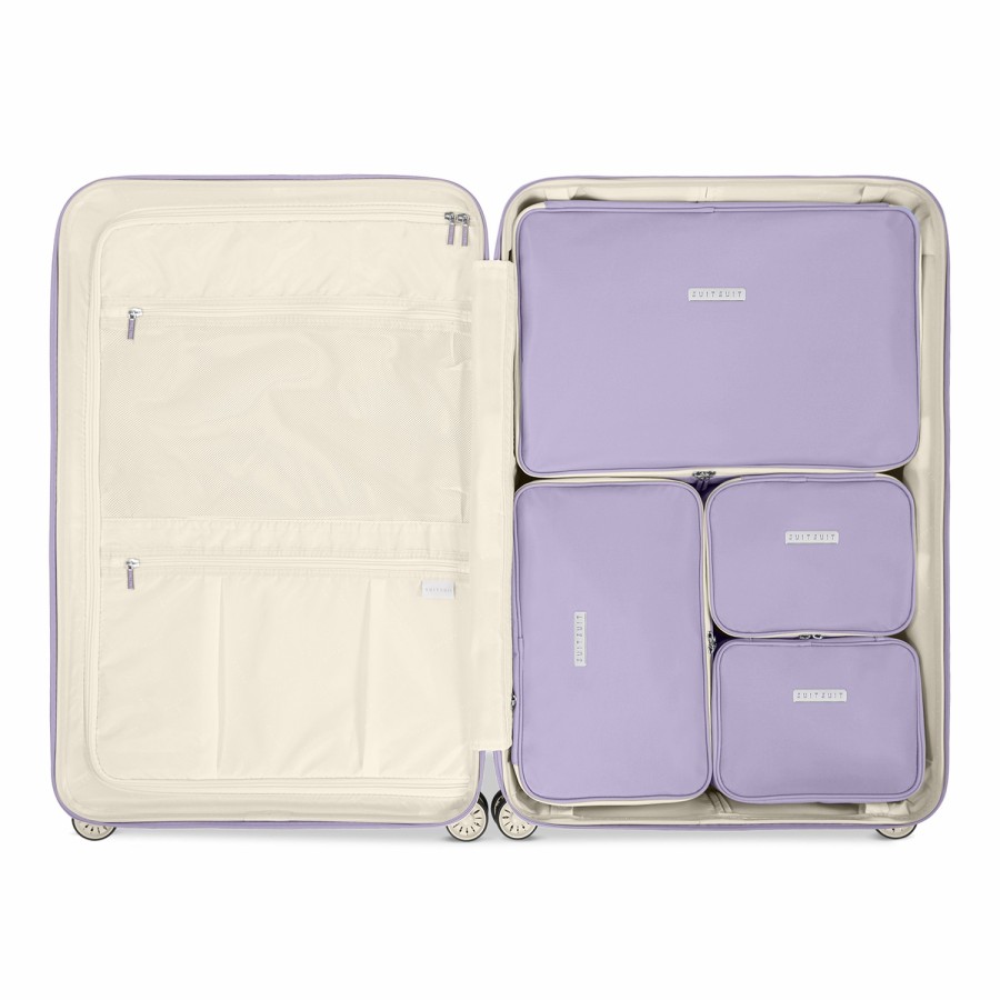 SUITSUIT Fabulous Fifties - Royal Lavender - Packing Cube Set (76 Cm) Organizers