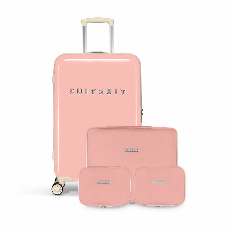 SUITSUIT Fabulous Fifties - Papaya Peach - Perfect Packing Set (66 Cm) Travel Sets