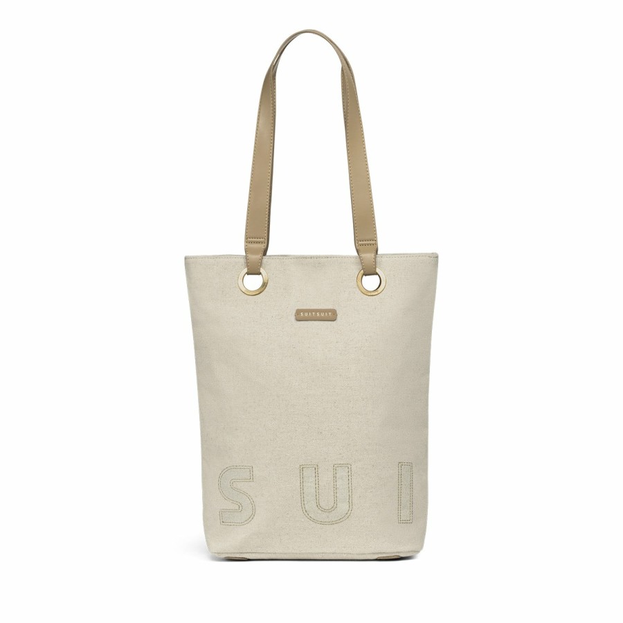 SUITSUIT Fusion - Natural Linen - Upright Bag Schoudertassen