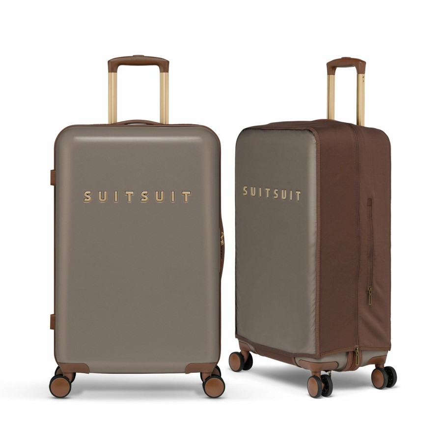 SUITSUIT Fab Seventies - Taupe - Safe Travels Set (66 Cm) Travel Sets