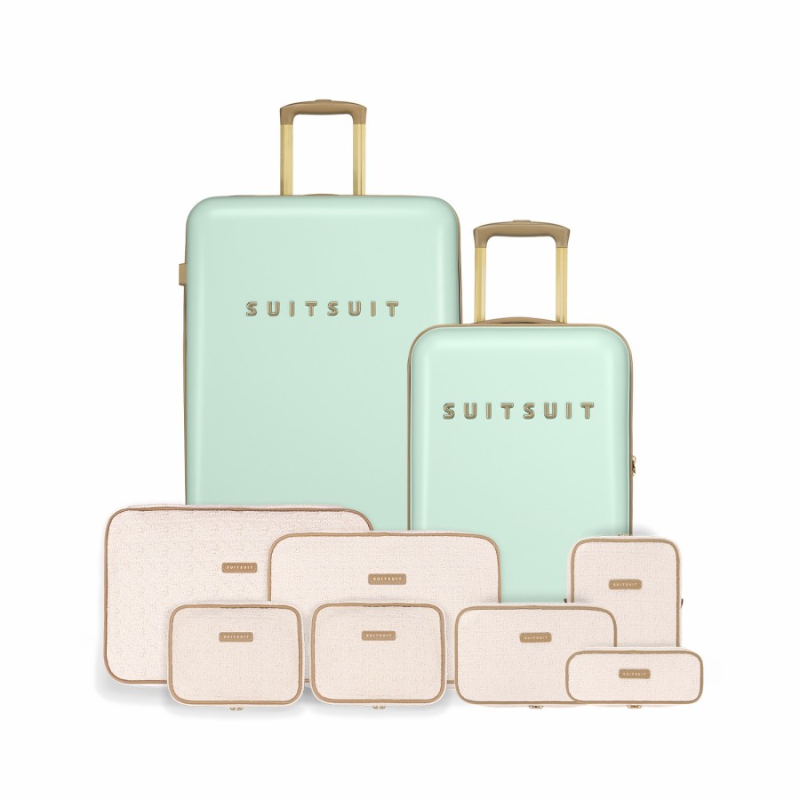 SUITSUIT Fusion - Misty Green - Perfect Packing Set (55/76 Cm) Travel Sets