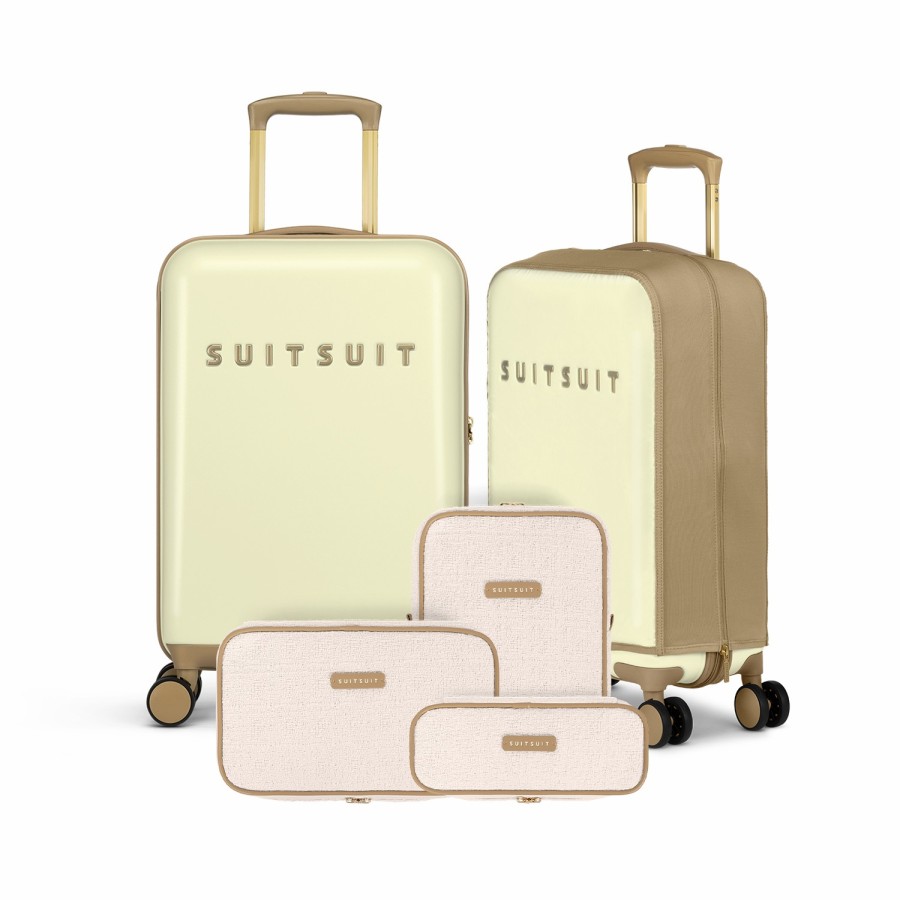 SUITSUIT Fusion - Dusty Yellow - Full Package Set (55 Cm) Travel Sets