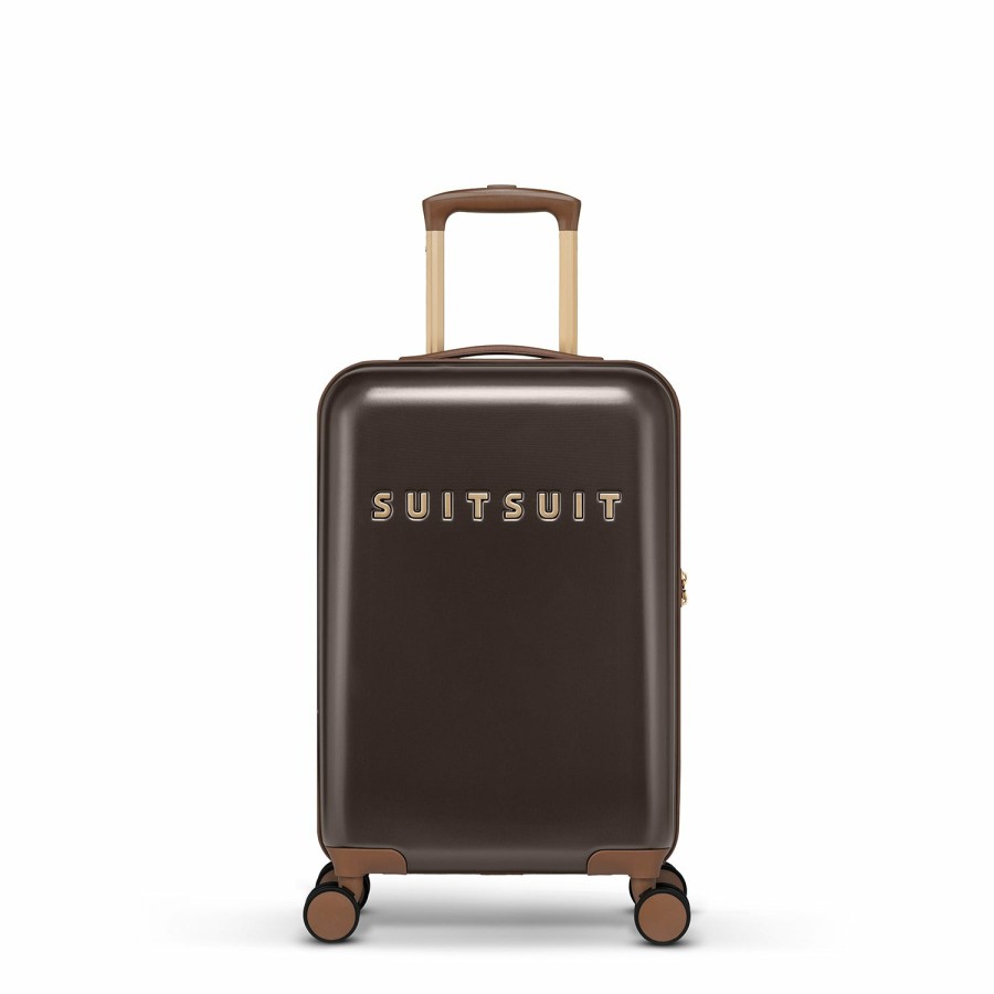 SUITSUIT Fab Seventies Classic - Espresso Black - Perfect Packing Set (55/76 Cm) Travel Sets