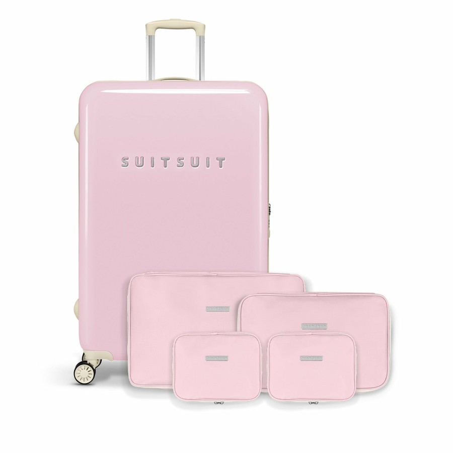 SUITSUIT Fabulous Fifties - Pink Dust - Perfect Packing Set (76 Cm) Travel Sets