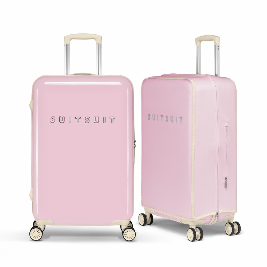 SUITSUIT Fabulous Fifties - Pink Dust - Safe Travels Set (66 Cm) Travel Sets