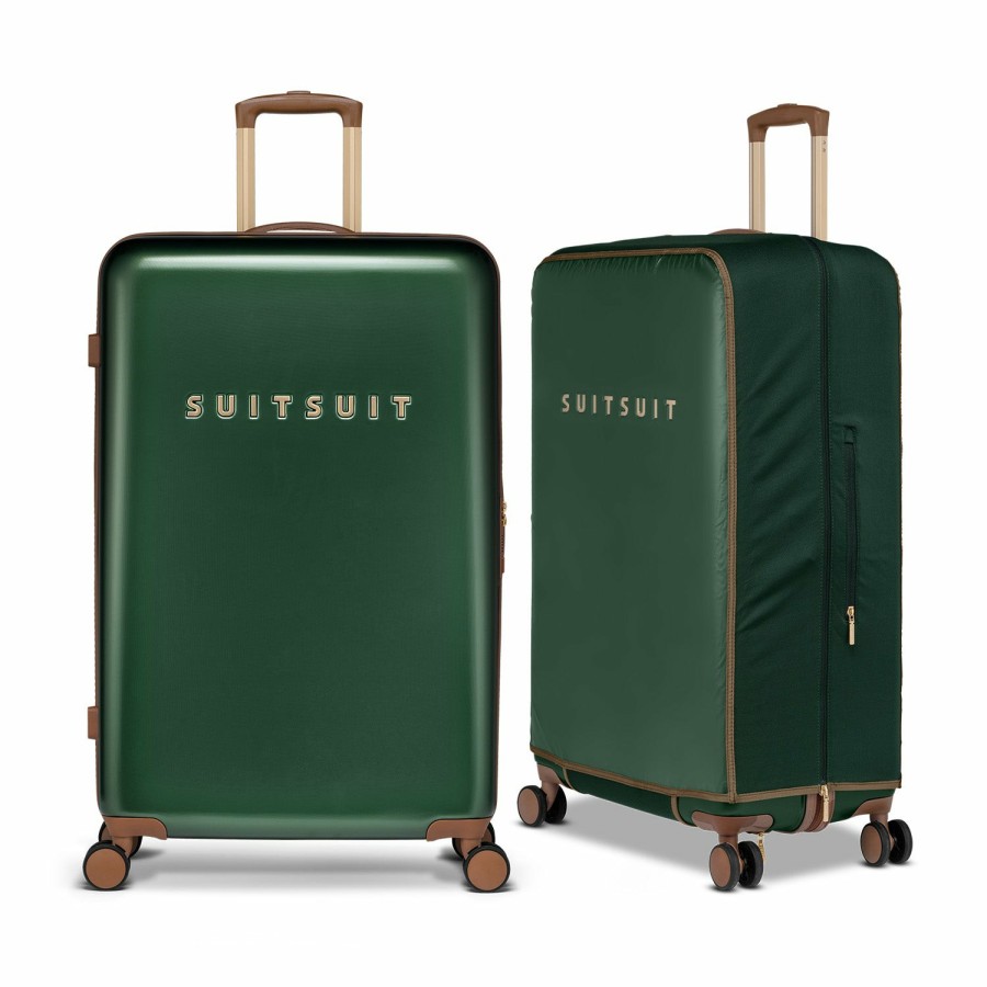 SUITSUIT Fab Seventies Classic - Beetle Green - Safe Travels Set (76 Cm) Travel Sets