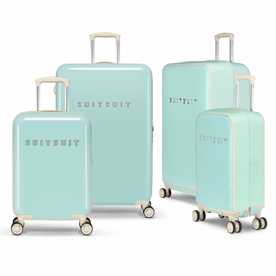 SUITSUIT Fabulous Fifties - Luminous Mint - Safe Travels Set (55/76 Cm) Travel Sets