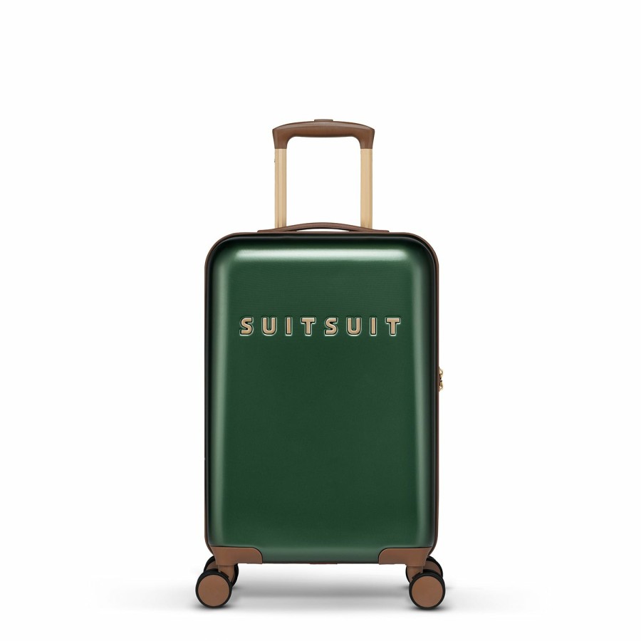 SUITSUIT Fab Seventies Classic - Beetle Green - Safe Travels Set (55 Cm) Travel Sets