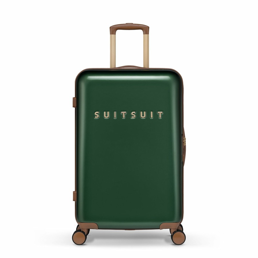 SUITSUIT Fab Seventies Classic - Beetle Green - Safe Travels Set (66 Cm) Travel Sets