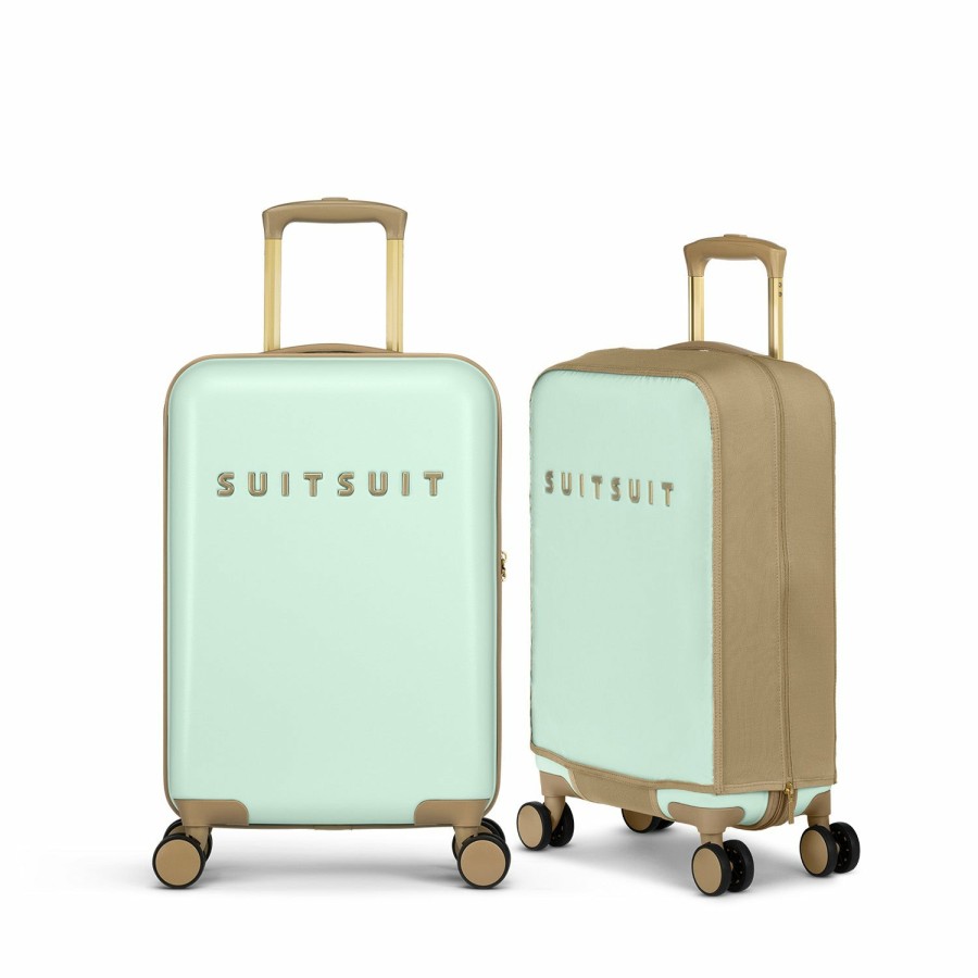 SUITSUIT Fusion - Misty Green - Safe Travels Set (55Cm) Travel Sets