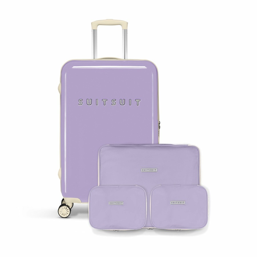 SUITSUIT Fabulous Fifties - Royal Lavender - Perfect Packing Set (66 Cm) Travel Sets