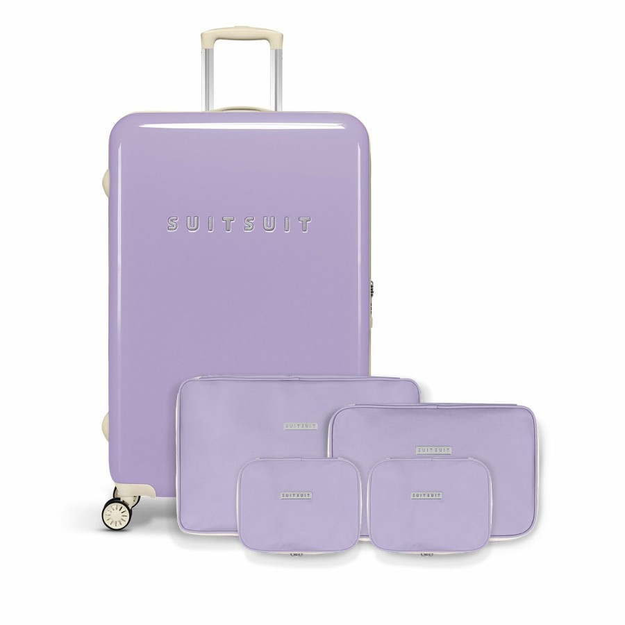 SUITSUIT Fabulous Fifties - Royal Lavender - Perfect Packing Set (76 Cm) Travel Sets