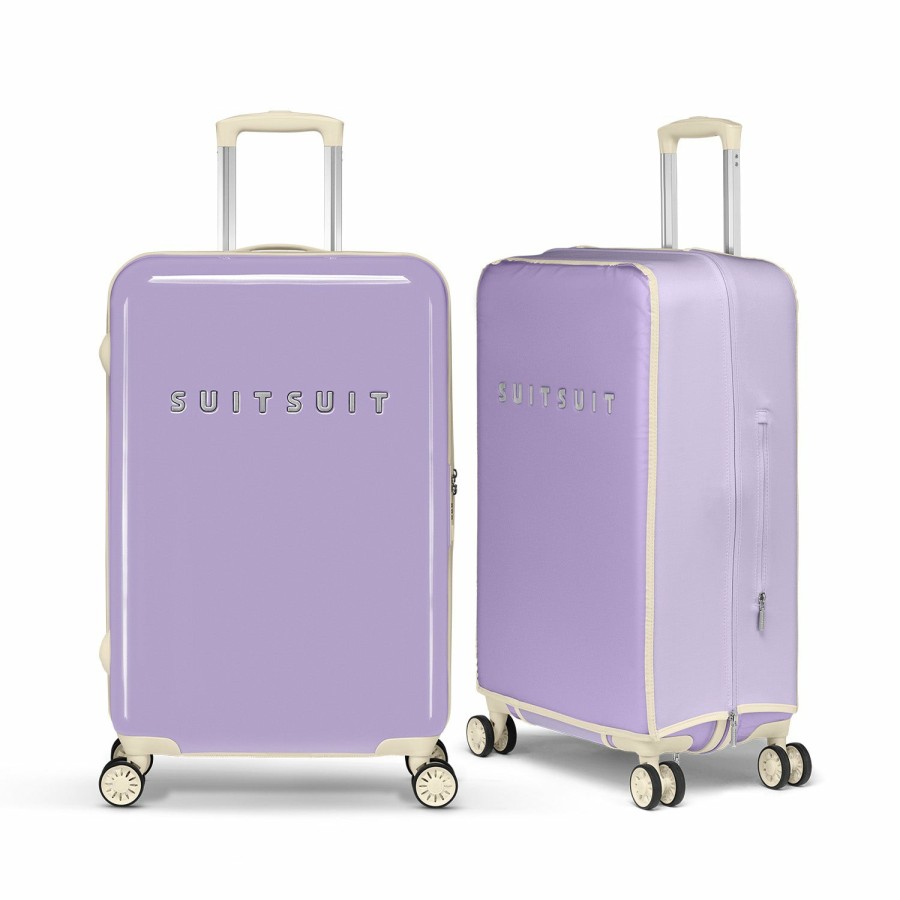 SUITSUIT Fabulous Fifties - Royal Lavender - Safe Travels Set (66 Cm) Travel Sets