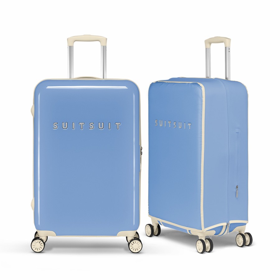 SUITSUIT Fabulous Fifties - Alaska Blue - Safe Travels Set (66 Cm) Travel Sets