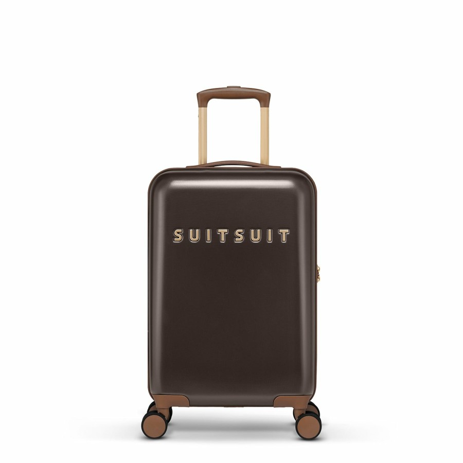 SUITSUIT Fab Seventies Classic - Espresso Black - Perfect Packing Set (55 Cm) Travel Sets