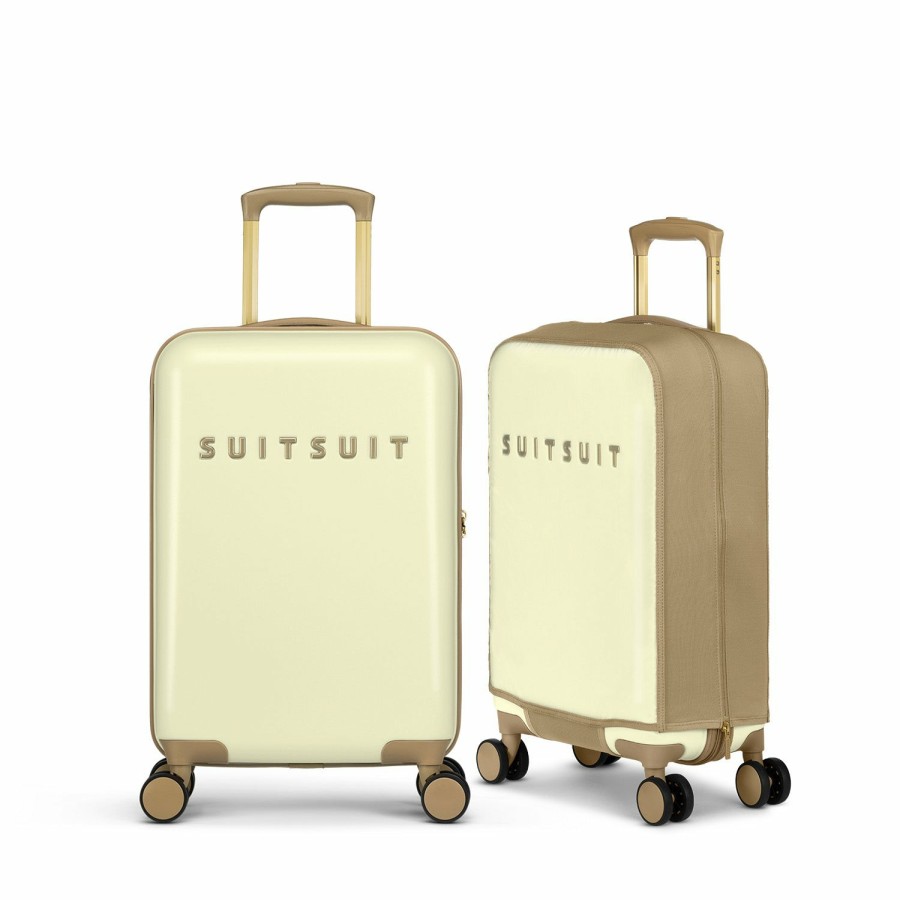 SUITSUIT Fusion - Dusty Yellow - Safe Travels Set (55Cm) Travel Sets