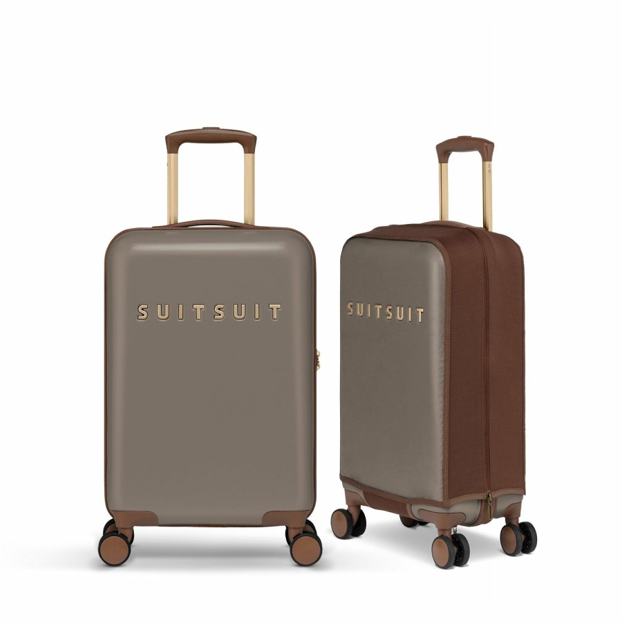 SUITSUIT Fab Seventies - Taupe - Safe Travels Set (55 Cm) Travel Sets