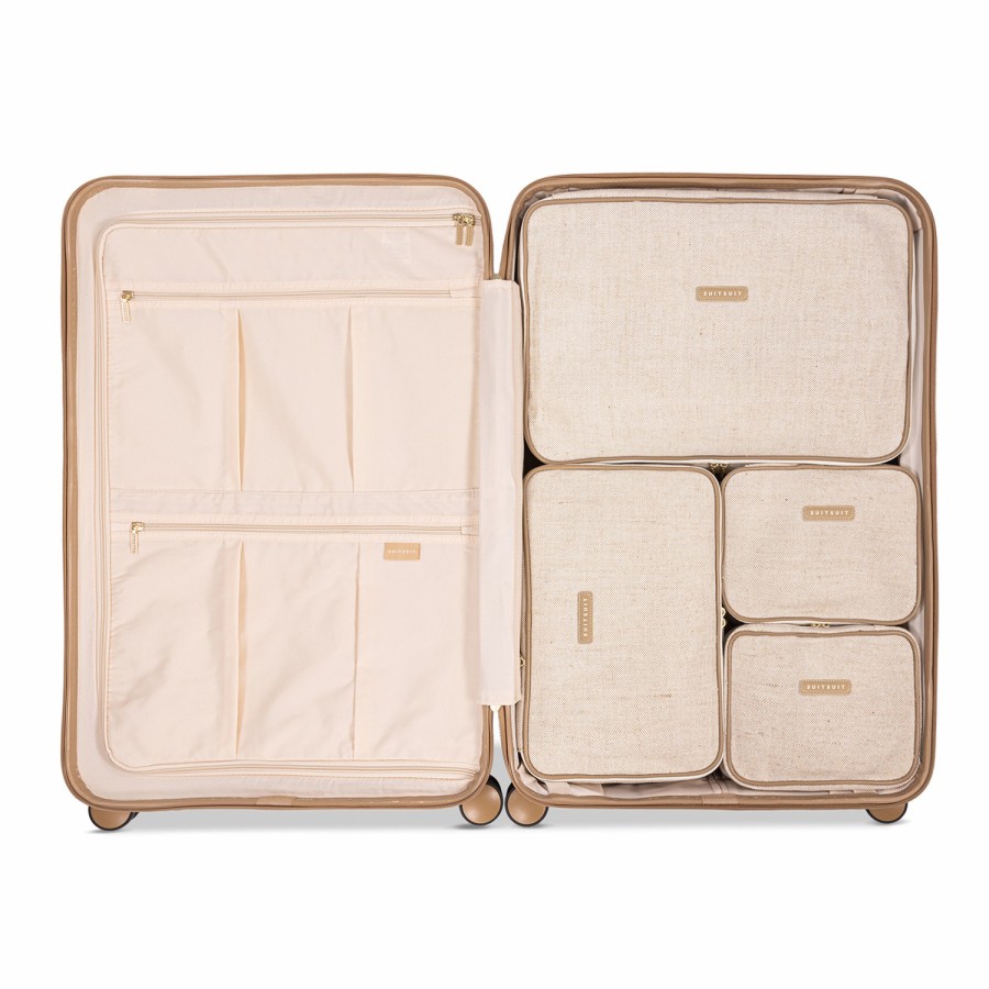 SUITSUIT Fusion - Raw Cotton - Packing Cube Set (76 Cm) Organizers