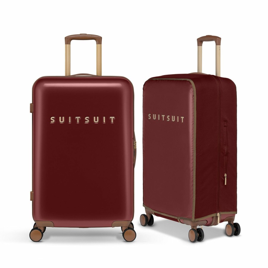 SUITSUIT Fab Seventies Classic - Biking Red - Safe Travels Set (66 Cm) Travel Sets