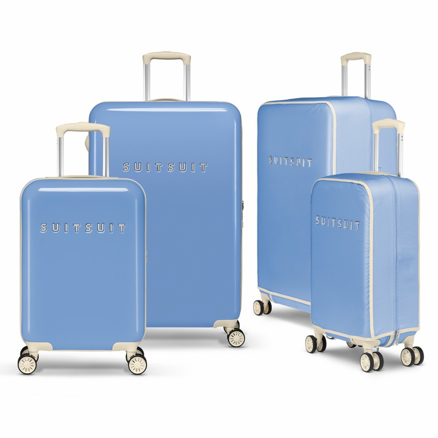 SUITSUIT Fabulous Fifties - Alaska Blue - Safe Travels Set (55/76 Cm) Travel Sets