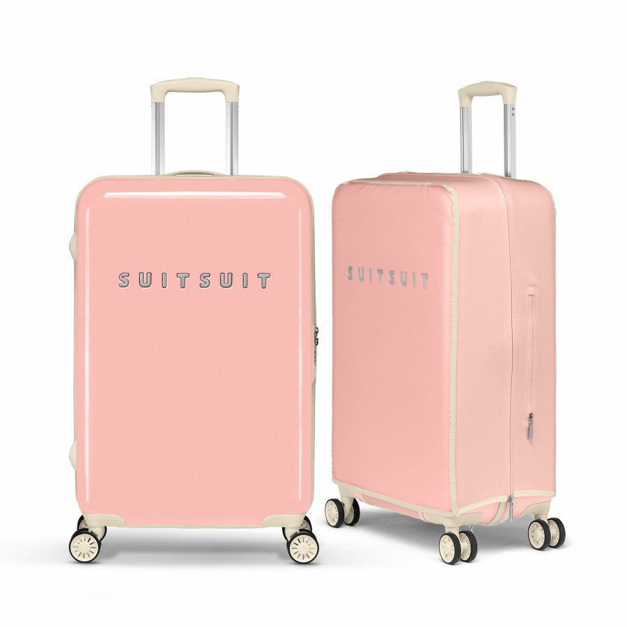 SUITSUIT Fabulous Fifties - Papaya Peach - Safe Travels Set (66 Cm) Travel Sets