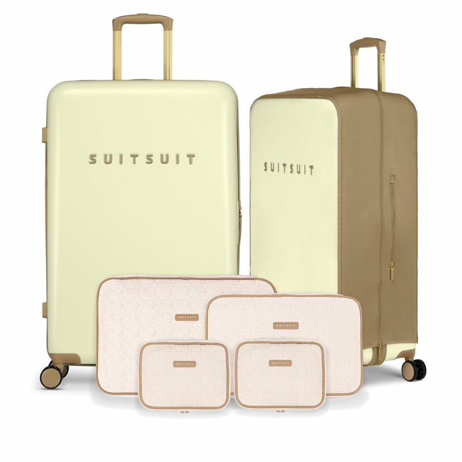 SUITSUIT Fusion - Dusty Yellow - Full Package Set (76 Cm) Travel Sets