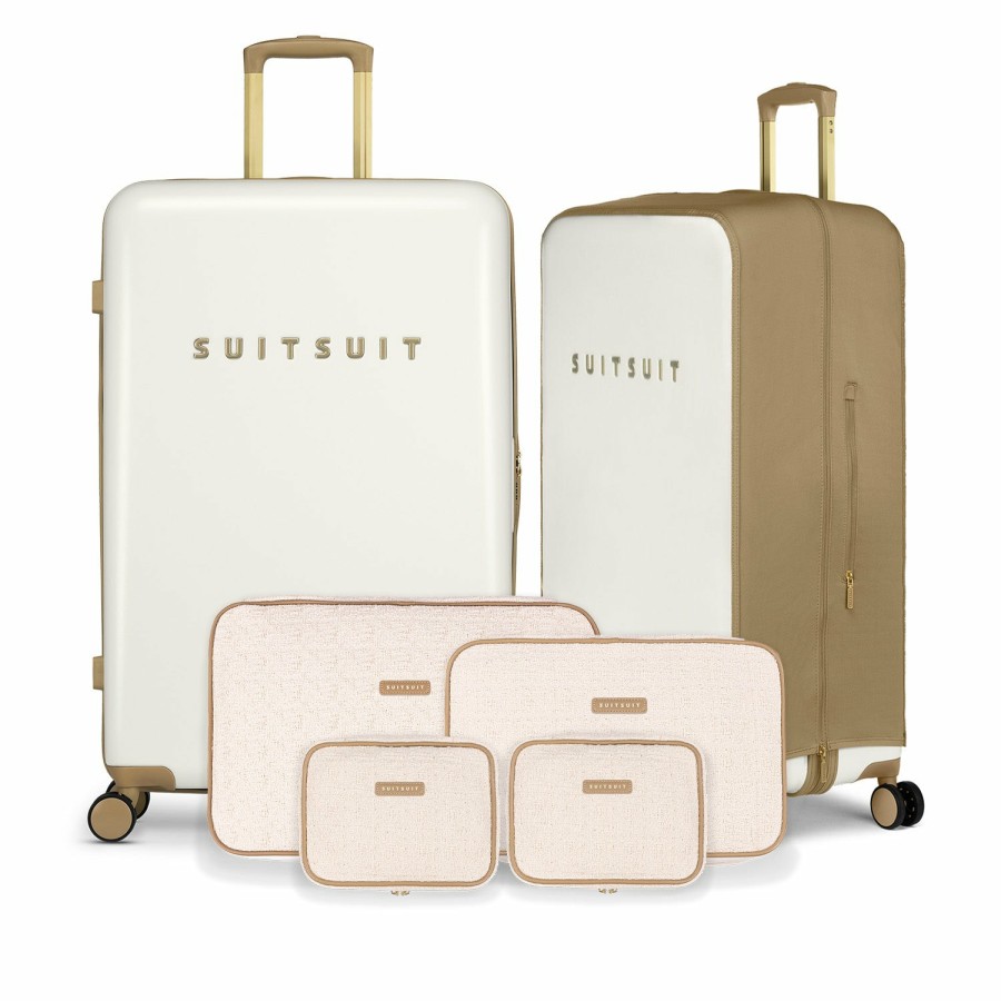 SUITSUIT Fusion - White Swan - Full Package Set (76 Cm) Travel Sets