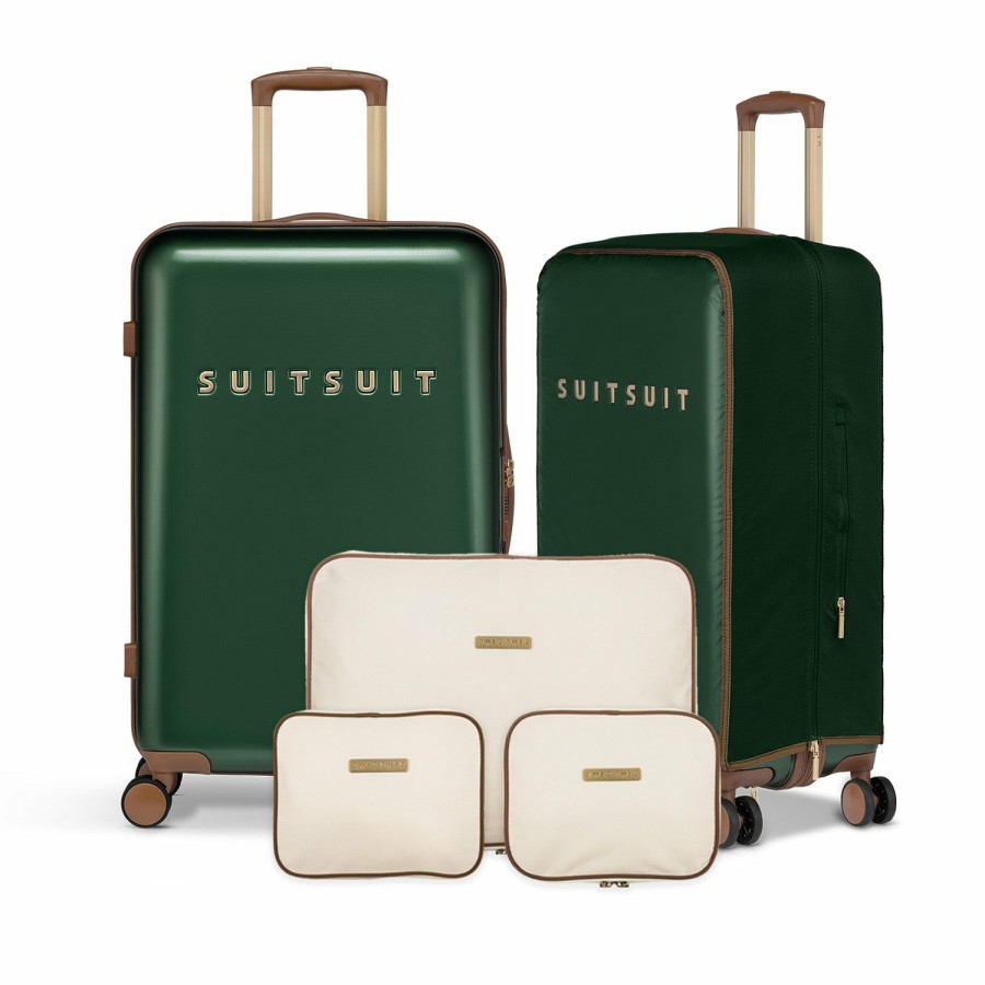 SUITSUIT Fab Seventies Classic - Beetle Green - Full Package Set (66 Cm) Travel Sets